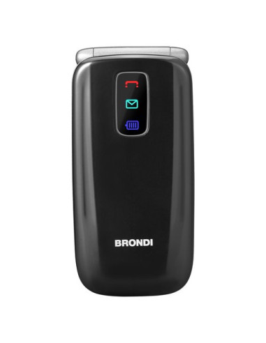 Cellulare Brondi 10281040 AMICO Leale Black metal