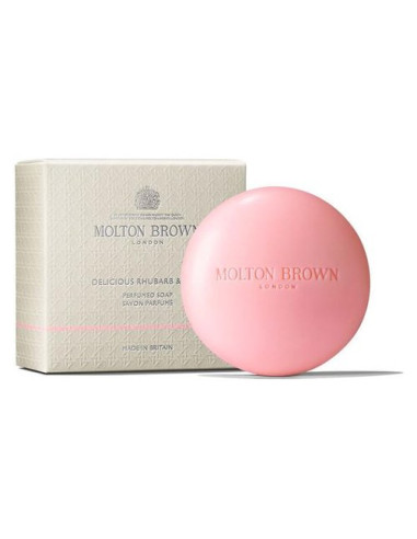 Sapone Molton Brown Delicious rhubarb & rose profumato 150 gr