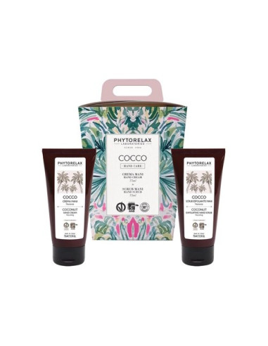 Set bagno Phytorelax Mani cocco beauty box 75 ml + 75 ml