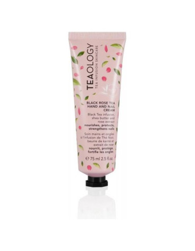 Crema mani Teaology Black rose tea hand and nail cream 75 ml