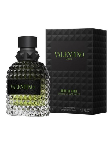 Eau de parfum uomo Valentino Born in Roma green 50 ml