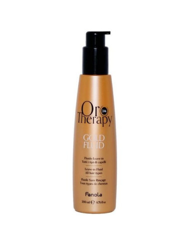 Oro Therapy Gold Fluid Fluido Leave-In Capelli 200 ml Fanola