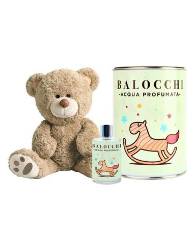 Set regalo profumeria Balocchi Baby Set acqua profumata + orsetto