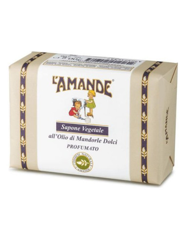 Detergente L'Amande Sapone vegetale all'olio di mandorle dolci 200 Gr