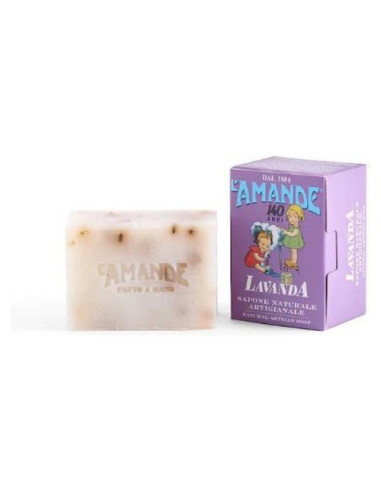 Sapone L'Amande Naturale artigianale lavanda 150 gr