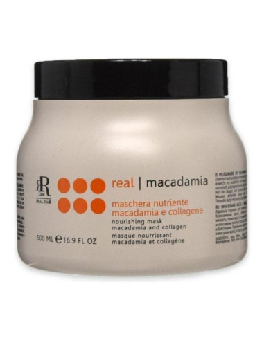 Real Macadamia Maschera Nutriente con Collagene 500 ml RR Line