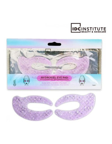 Maschera bellezza Idc Institute C Shaped Glitter Eye Pads Purple 1 Pai