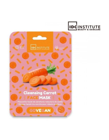 Maschera bellezza Idc Institute Viso Vegana Alla Carota Per Pelli Sens