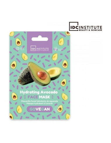 Maschera bellezza Idc Institute Viso Idratante Vegana All'Avocado 1 Pe