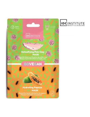 Maschera bellezza Idc Institute Duo Argilla Rosa & Papaya 12 ml