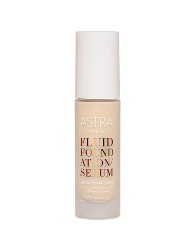 Fondotinta Astra Fluid foundation serum 01 Fire