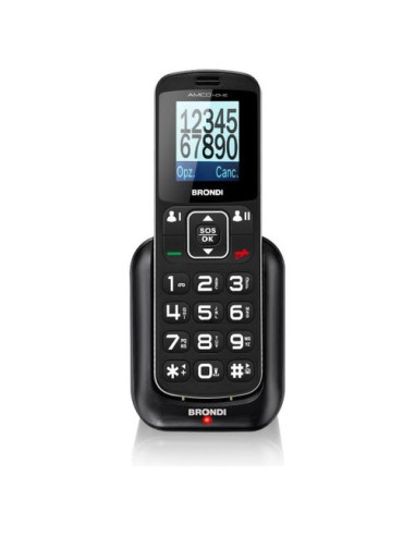 Cellulare Brondi AMICO Home Dual Sim Nero