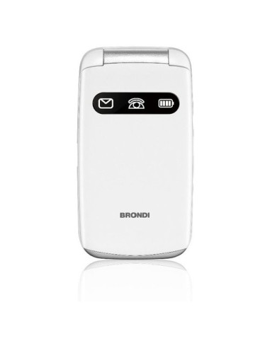 Cellulare Brondi 10277001 AMICO Favoloso Dual Sim Bianco