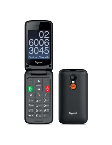 Cellulare Gigaset SENIOR Gl590 Dual Sim Black