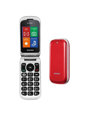 Cellulare Brondi 10278082 STONE+ Dual Sim Red