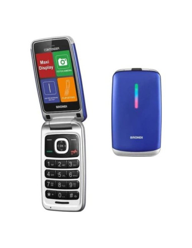 Cellulare Brondi 10277053 CONTENDER Dual Sim Blu