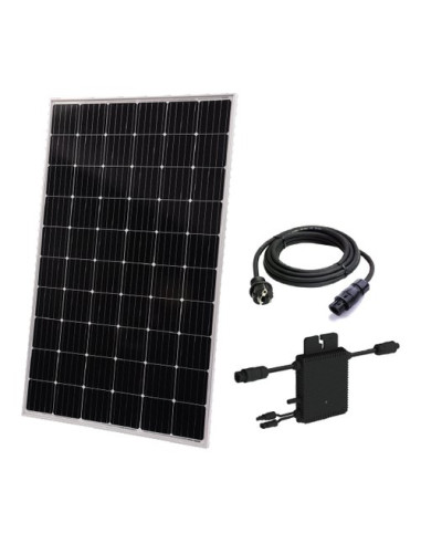 Pannello solare Technaxx TX 212 BALCONY Power Plant Silver e Black