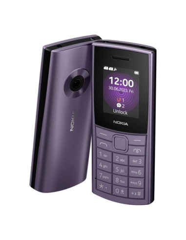 Cellulare Nokia 110 2023 Dual Sim Artic purple