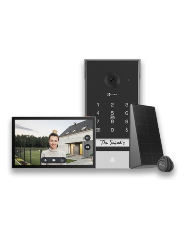 Citofono Ezviz CS EP7 Video Doorphone Black e Grey