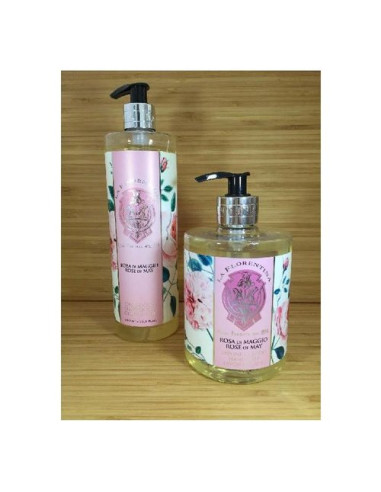 Detergente La Florentina Hand soap rosa di maggio 500 ml