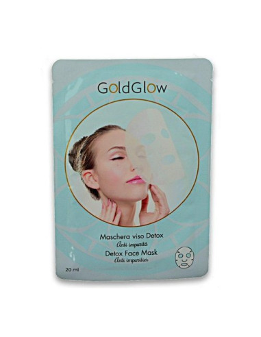 Maschera bellezza Gold Viso Detox 20 ml