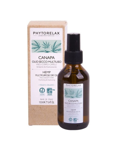 Trattamento corpo Harbor Phytorelax Canapa Olio Secco Multiuso Idratan