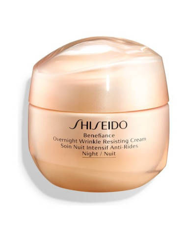 Trattamento viso Shiseido Benefiance Overnight Wrinkle Resisting Cream