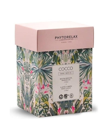 Trattamento corpo Phytorelax Kit Cocco Beauty Box 250 ml + 250 ml