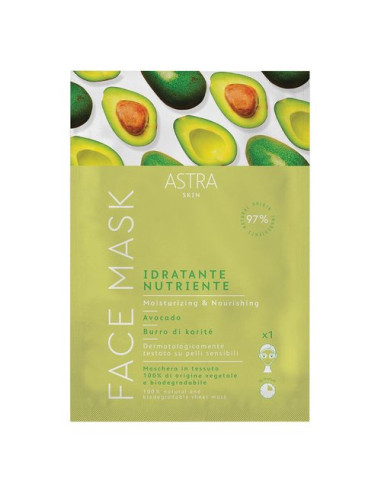 Maschera bellezza Astra Face mask idratante nutriente 12 ml