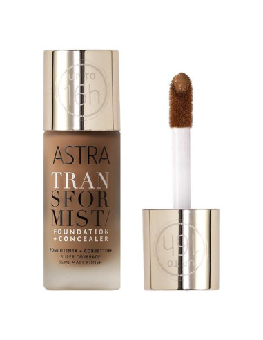 Fondotinta Astra Transformist + concealer 06N Mocha