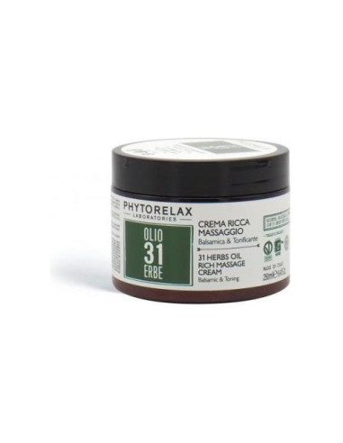 Olio 31 erbe crema ricca 250 ml Phytorelax