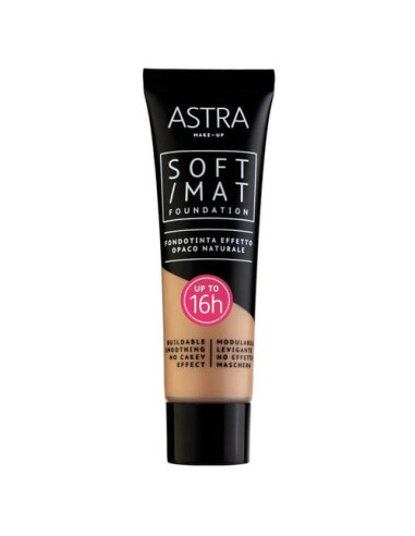 Fondotinta Astra Soft Mat Foundation 06 Hazelnut