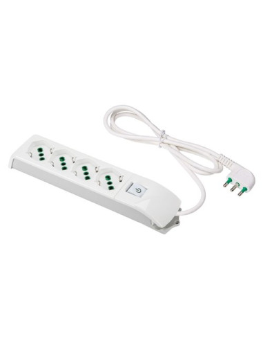 Multipresa tavolo Fanton 410100 FIDO 10/16A Bianco