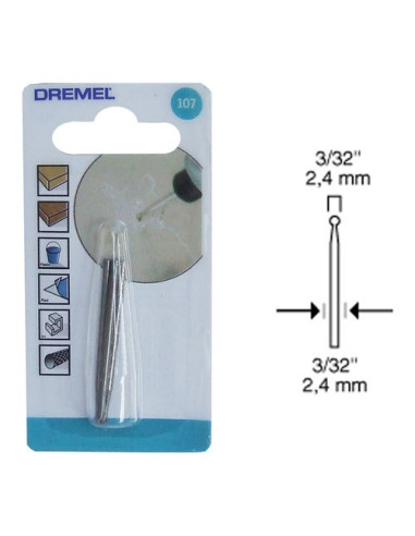 Fresa miniutensile Dremel 2 615 010 7JA 107