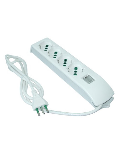 Multipresa tavolo Fanton 4101004 FIDO 10/16A Bianco