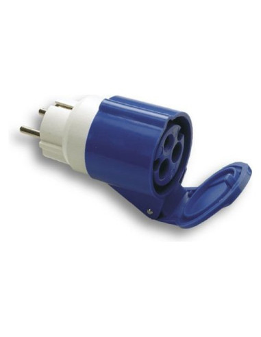 Adattatore Fanton 73001 spina Schuko Blu e Bianco