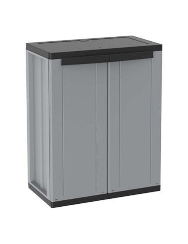 Armadio plastica Terry 1002821 J LINE 68 Grigio chiaro e scuro