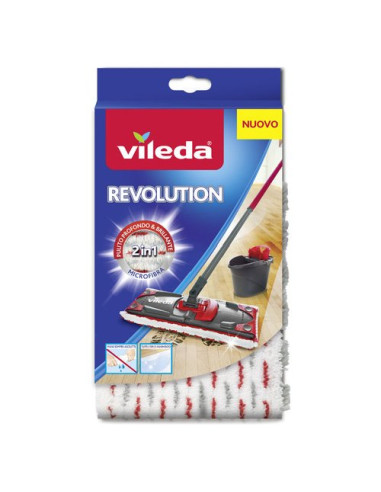 Panno pavimento Vileda 132174 REVOLUTION Ricambio 2 in 1