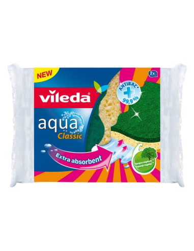 Set spugne Vileda 144790 CLASSIC Aqua