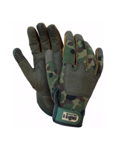 Guanti lavoro Issaline 07325 L HIGH TECH ARMY WORK&SPORT Mimetico e Ve