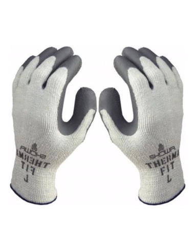 Guanti lavoro Issaline SH451 M SHOWA GLOVES Bianco e Grigio