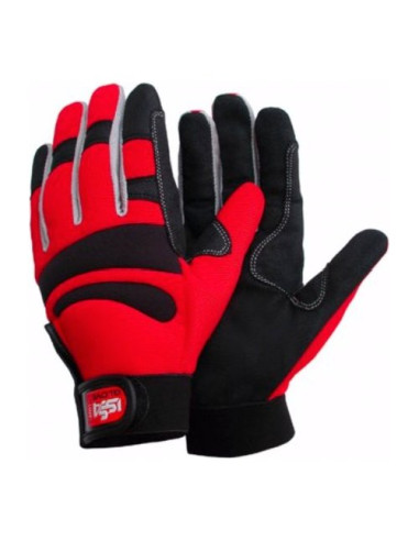 Guanti lavoro Issaline 07203 XL LONG COMFORT WORK&SPORT Rosso e Nero