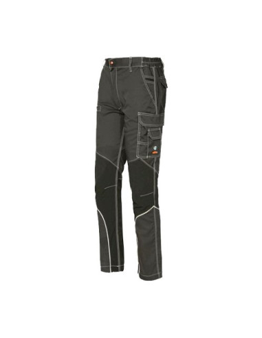 Pantaloni lavoro Issaline 8830B 080 XL STRETCH EXTREME Antracite e Ner