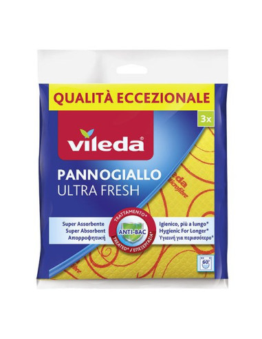 Panni multiuso Vileda Pannogiallo Ultra Fresh