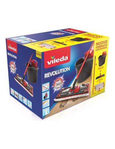 Set lava pavimenti Vileda 158575 REVOLUTION Box System