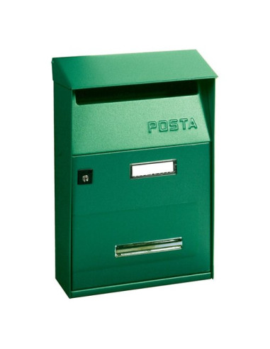 Cassetta posta Alubox 13FT VRVE EFFE Verde