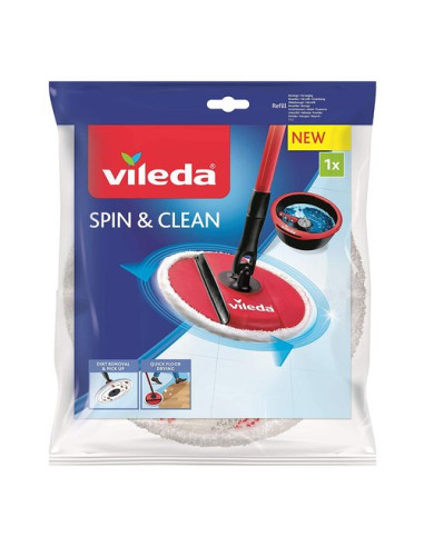 Mocio Vileda 161822 SPIN&CLEAN Ricambio