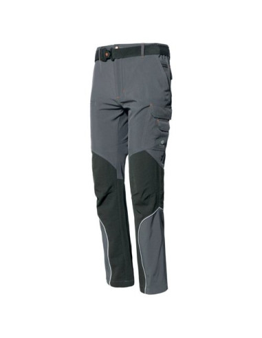 Pantaloni lavoro Issaline 8837B 080 XL EXTREME LINE Light Grigio e Ner