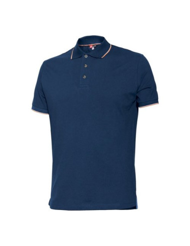 Maglietta polo Issaline 08189 040 M STRETCH LINE Portofino Blu