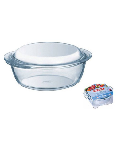 Casseruola Pyrex 207A000 7643 Tonda con coperchio Trasparente